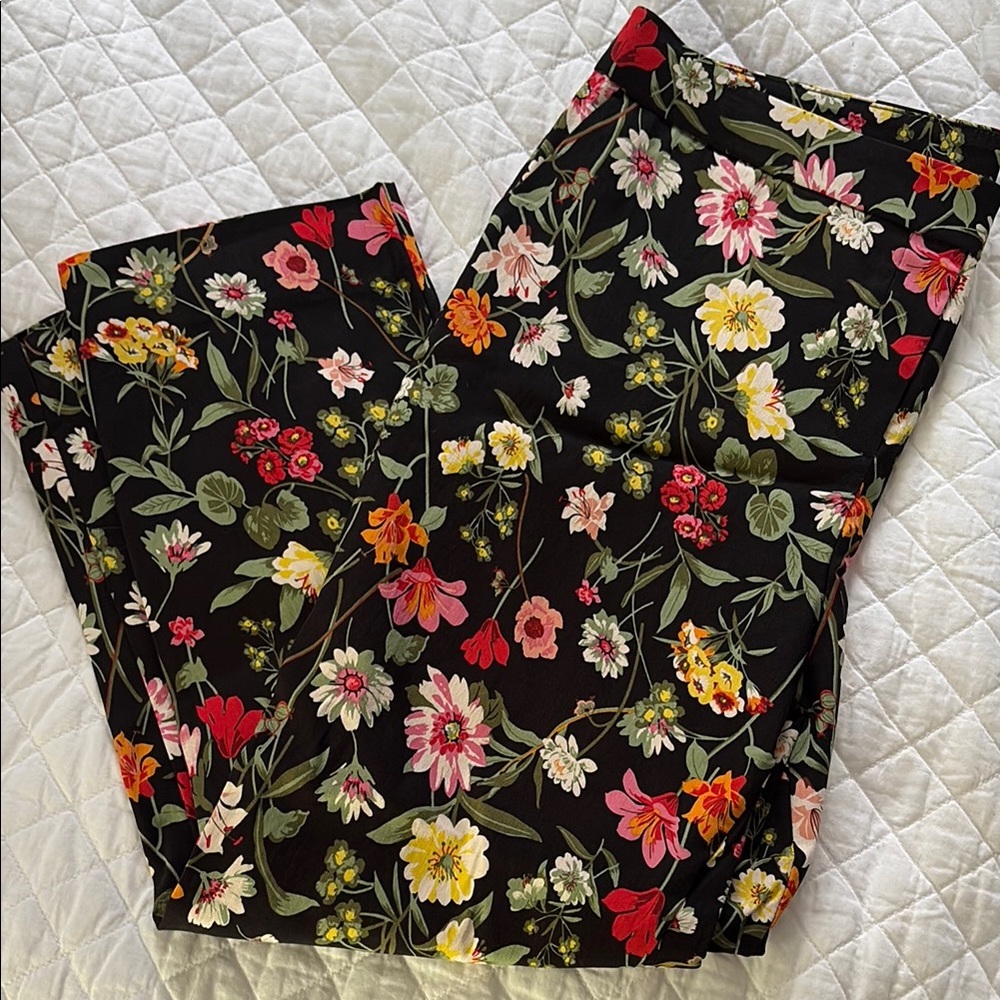 Floral Print Pants - Jules & Leopold